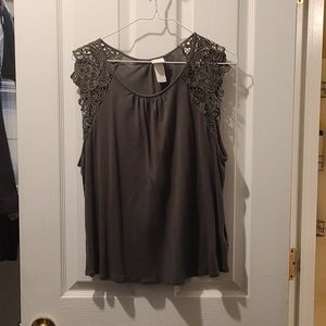 Olive Green Sleeveless Top